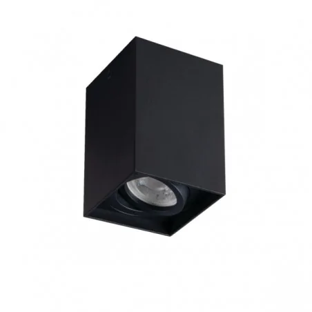 Oprawy-sufitowe-ruchome - oprawa sufitowa punktowa tuba czarna gord xs dlp-50-b 25476 kanlux 