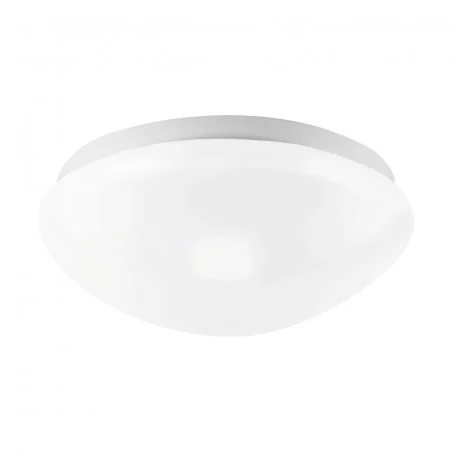 Plafony - plafoniera z czujnikiem ruchu na żarówkę e27 biała telma c 04333 ideus 