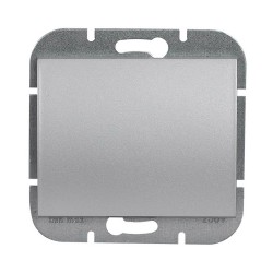 Wylaczniki-jednobiegunowe - srebrny włącznik jednobiegunowy pojedynczy wp-1o onyx 9002191 abex