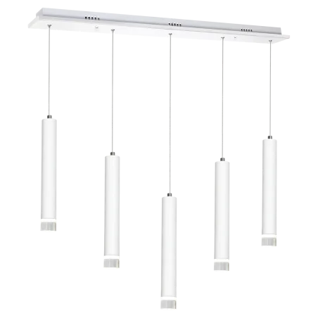 Lampy-sufitowe - pięciopunktowa lampa wisząca tuby led 5x5w 4000k alba ml190 eko-light 