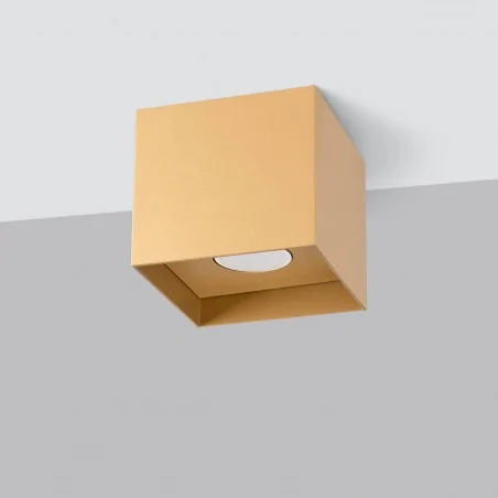 Oswietlenie-sufitowe - złoty plafon hati gu10 sl.1279 sollux lighting 