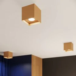 Oswietlenie-sufitowe - złoty plafon hati gu10 sl.1279 sollux lighting 
