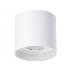 Oswietlenie-sufitowe - biały plafon mika gu10 sl.1280 sollux lighting