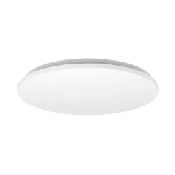 Plafony - biały plafon led o mocy 18w z neutralnym światłem 4000k 1880lm sopot led ad-pl-6460wlzm4 orno 