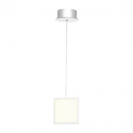 Lampy-sufitowe - kwadratowe oświetlenie led wiszące 7w dixon ml267 eko-light 