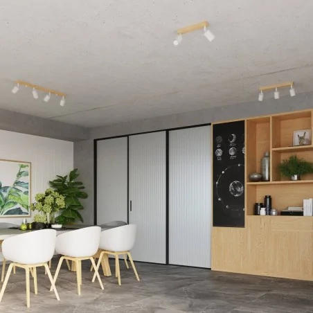 Oswietlenie-sufitowe - biały plafon verdo 3xgu10 sl.1288 sollux lighting 