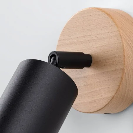 Kinkiety-do-salonu - czarny kinkiet verdo gu10 sl.1290 sollux lighting 