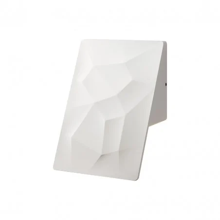 Kinkiety-ogrodowe - biała oprawa elewacyjna led 10w cracks ml094 eko-light 