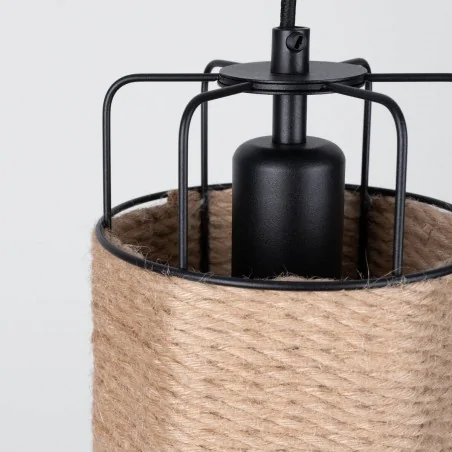 Oswietlenie-sufitowe - loftowa lampa wisząca gizur 3xe27 sl.1301 sollux lighting 