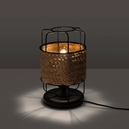 Lampki-biurkowe - loftowa lampa biurkowa gizur e27 sl.1302 sollux lighting 