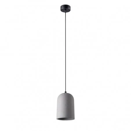 Oswietlenie-sufitowe - betonowa lampa wisząca nimis e27 sl.1306 sollux lighting 