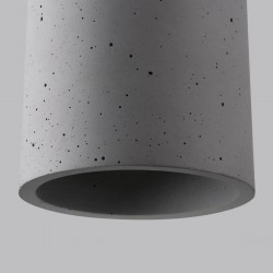 Oswietlenie-sufitowe - betonowa lampa wisząca nimis e27 sl.1306 sollux lighting 