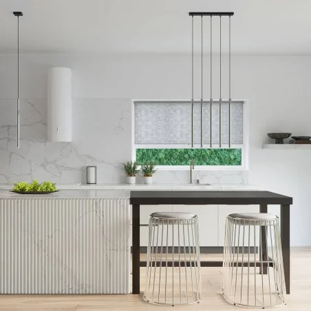 Oswietlenie-sufitowe - wisząca chromowa lampa pastelo g9 sl.1199 sollux lighting 