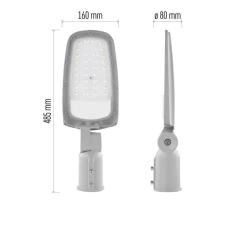 Oprawy-led-zewnetrzne - hermetyczna oprawa oświetleniowa led solis 50w 6000lm neutralna biel zo0504 emos 