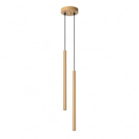 Oswietlenie-sufitowe - złota lampa wisząca 2xg9 pastelo sl.1305 sollux lighting 