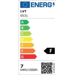 Lampki-biurkowe - kreślarska lampa biurkowa aleda led 7w cct 0531 lvt 