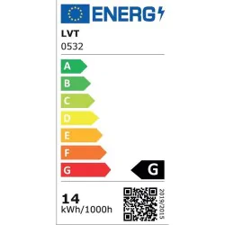 Lampki-biurkowe - kreślarska lampa biurkowa polino led 14w 3/4/6000k 0532 lvt 