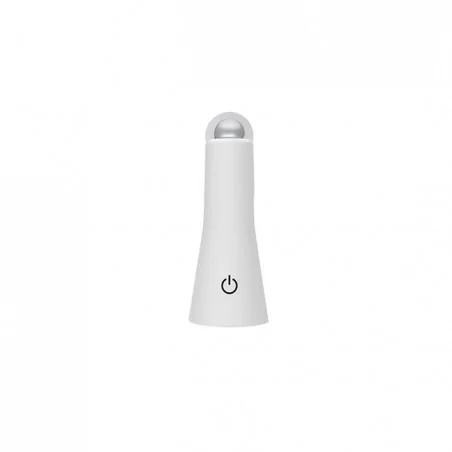 Lampki-biurkowe - biała akumulatorowa lampa biurkowa magneto led 5w 4000k 0534 lvt 