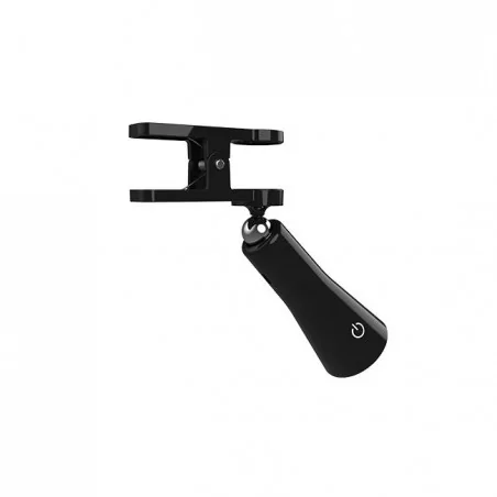 Lampki-biurkowe - czarna akumulatorowa lampa biurkowa magneto led 5w 4000k 0533 lvt 