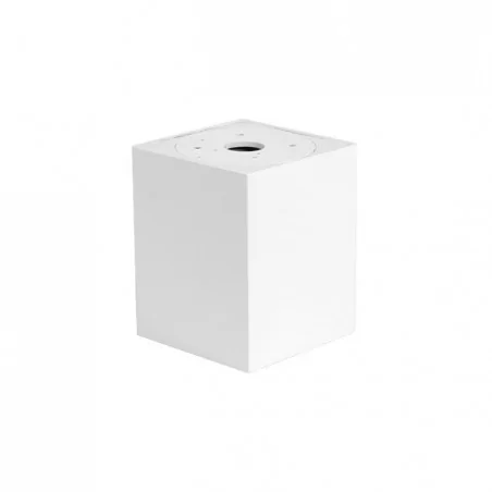 Oprawy-sufitowe-stale - biała kwadratowa oprawa natynkowa gu10 4348 lvt 