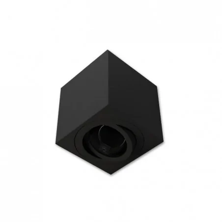 Oprawy-sufitowe-ruchome - czarna ruchoma oprawa natynkowa gu10 0938 lvt 