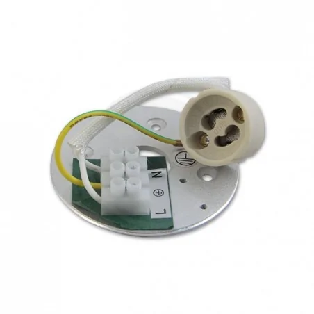 Oprawy-sufitowe-ruchome - biała ruchoma oprawa natynkowa gu10 1317 lvt 