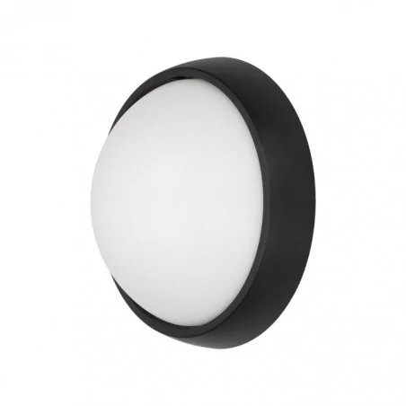 Oprawy-hermetyczne-led - or-op-6017lpm3 czarna oprawa ogrodowa plafon zewnętrzny szafir led 4w 3000k ip54 270lm orno 