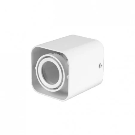 Oprawy-sufitowe-ruchome - biała ruchoma oprawa natynkowa gu10 kwadrat 4930 lvt 