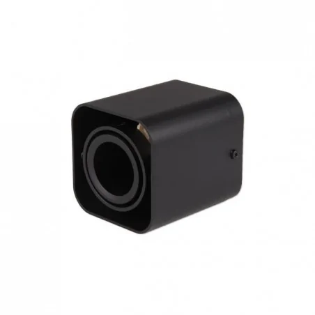 Oprawy-sufitowe-ruchome - czarna ruchoma oprawa natynkowa gu10 kwadrat 0210 lvt 