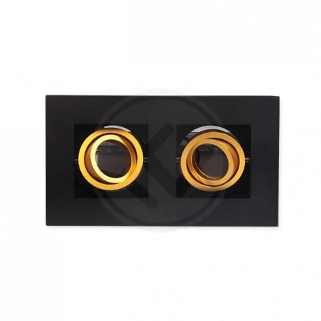 Oprawy-sufitowe-ruchome - czarna ruchoma oprawa natynkowa gu10 nemo 2xgu10 0617 lvt 