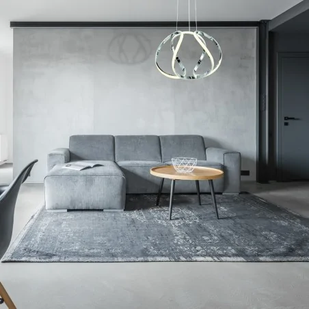 Lampy-sufitowe - nowoczesna lampa wisząca led 50w globe ml3808 eko-light 