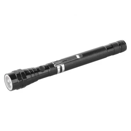 Latarki-led - p3117 teleskopowa latarka led metalowa ip44 15lm emos 