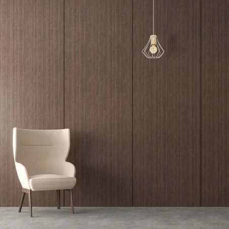 Lampy-sufitowe - lampa wisząca biało-drewniana 1xe27 60w will white mlp4179 eko-light 