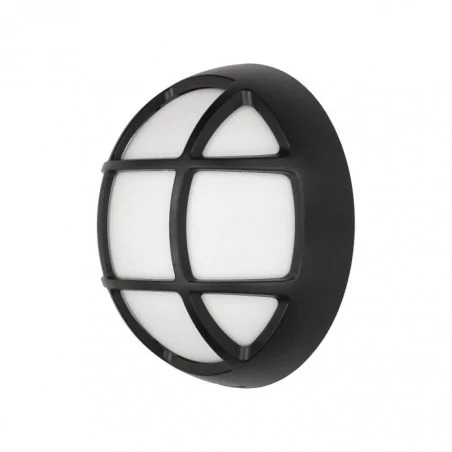 Oprawy-hermetyczne-led - or-op-6018lpmp3 czarna oprawa ogrodowa plafon zewnętrzny szafir led 4w 3000k ip54 270lm orno 