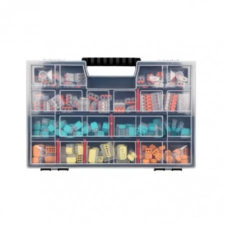 Szybkozlaczki - or-sz-8008 zestaw złączek instalacyjnych zaciskowych i wciskanych w walizce house premium 151 sztuk orno 