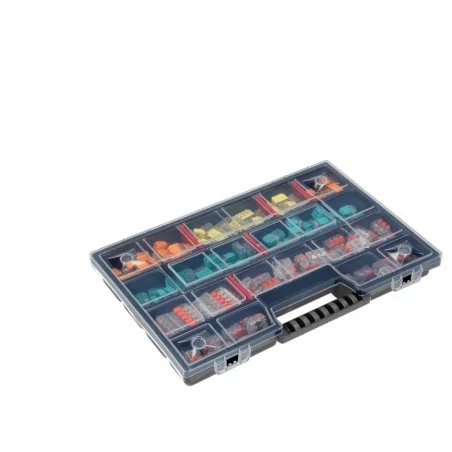 Szybkozlaczki - or-sz-8008 zestaw złączek instalacyjnych zaciskowych i wciskanych w walizce house premium 151 sztuk orno 