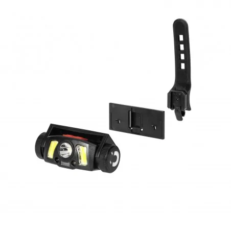 Latarki-czolowe - lt-14 latarka czołowa ładowalna/światło rowerowe 2w1 z czujnikiem ruchu 1200mah orno 