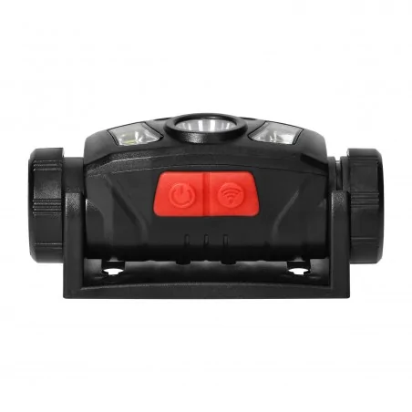 Latarki-czolowe - lt-14 latarka czołowa ładowalna/światło rowerowe 2w1 z czujnikiem ruchu 1200mah orno 