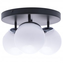 Lampy-sufitowe - lampa sufitowa okrągła 35cm 3xe14 sfera mlp8874 eko-light 