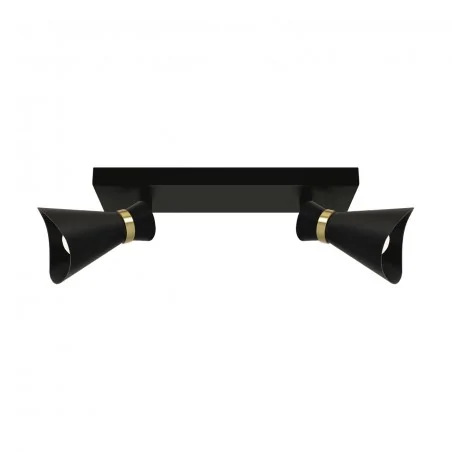 Lampy-sufitowe - podwójna lampa ścienna/sufitowa 26cm 2xe14 loreta spt 04221 ideus 