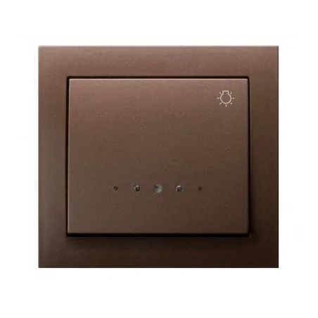 Wylaczniki-typu-swiatlo-zwierne - przycisk zwierny z podświetleniem z piktogramem żarówki łp-5ws/52 kier ospel 