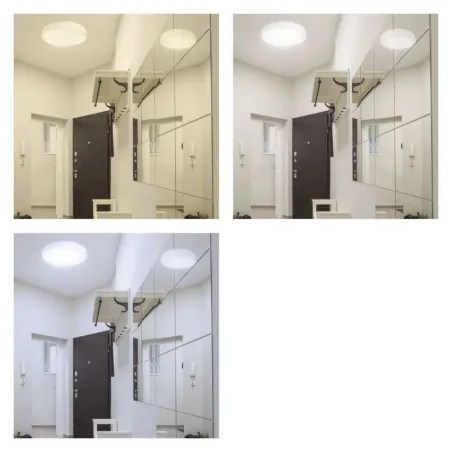 Lampy-sufitowe - plafon gosmart na wi-fi + pilot led natynkowa 45w rgb ściemnialna zm5192 emos 