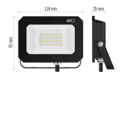 Naswietlacze-led-20w - naświetlacz led 20w neutralna biel 4000k simpo zs2223 emos 