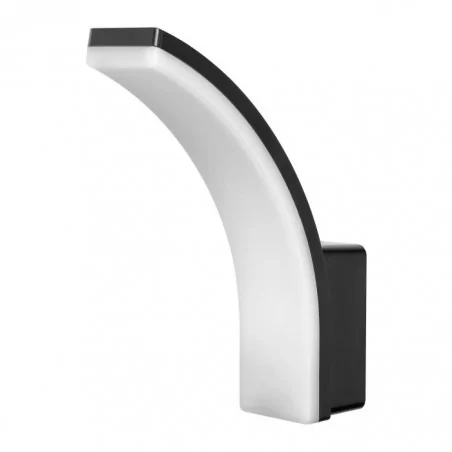 Kinkiety-ogrodowe - ad-op-6204blpm4 czarna oprawa elewacyjna 20w 2000lm ip65 frenit orno 