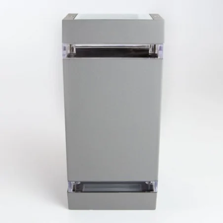 Oprawy-led-zewnetrzne - kinkiet zewnętrzny elewacyjny szary dwukierunkowy zew el-235j-gr 22442 kanlux 