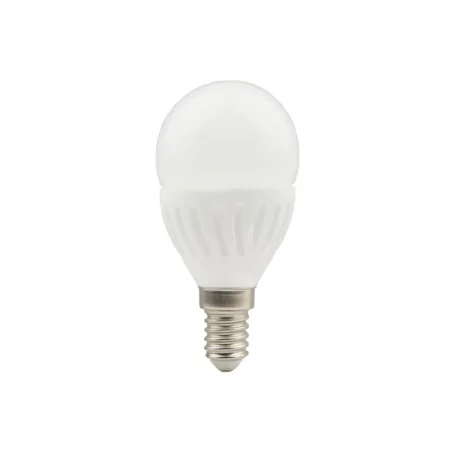 Gwint-trzonek-e14 - ceramiczna żarówka led e14 kulka g45 9w 900lm neutralna 4000k elp101nw inq 