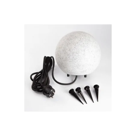 Lampy-kule-ogrodowe - lampa ogrodowa kula granit ip 65 e27 stono 20n kanlux 