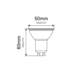 Gwint-trzonek-gu10 - żarówka led gu10 neutralna 4000k o mocy 3w mr014nw inq 