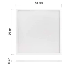 Panele-led - zb1223 oświetleniowy panel led 60×60 36w ip20 ciepła biel ugr maxxo emos 