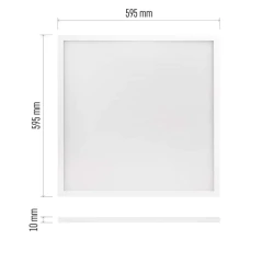 Panele-led - zb1214 panel kwadratowy led 60×60 36w ip20 neutralna biel maxxo emos 